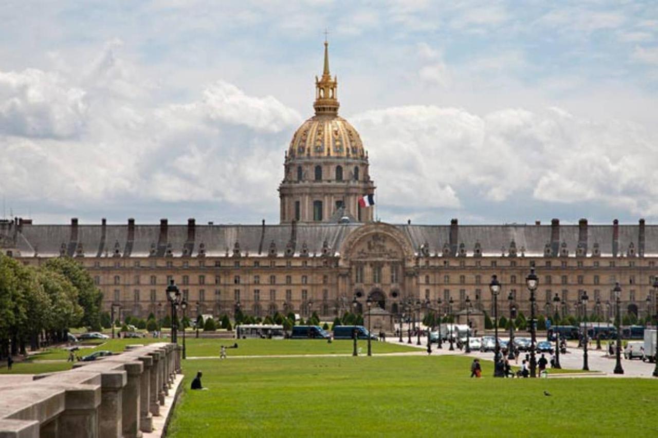 Modernized Studio - Meters From The Invalides Gardens Apartment Paris Ngoại thất bức ảnh